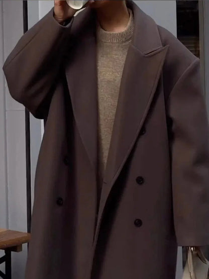Sienna - Turn-down Collar Coat