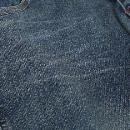 Button-up Denim Pants Street Style Low Rise Baggy Straight Jeans for Y2k Aesthetic Loose Denim Trouser 90s