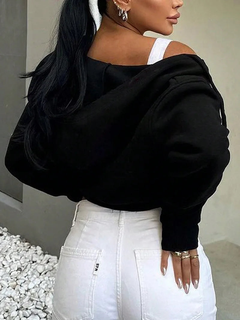 Zipper Cardigan Hoodie