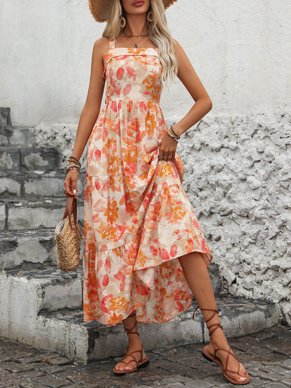 Newport Printed Midi Dress