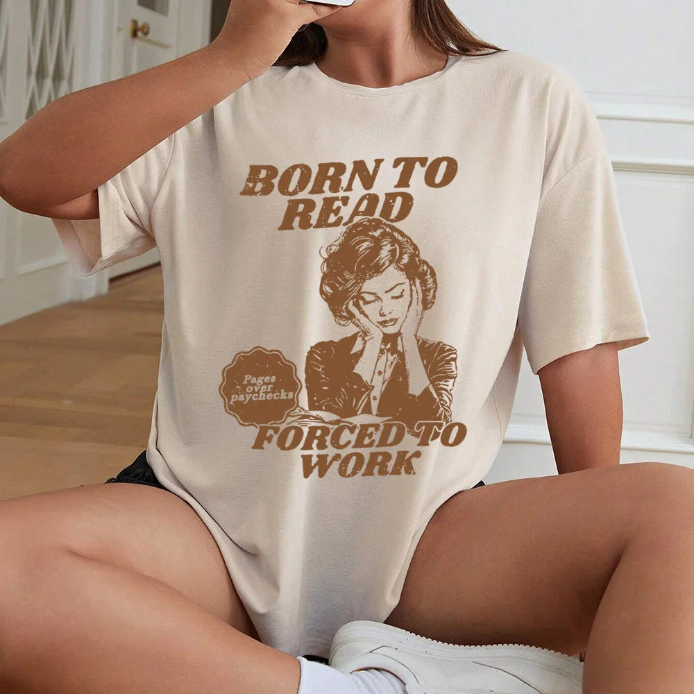 Book Lover Funny Graphic T-shirt