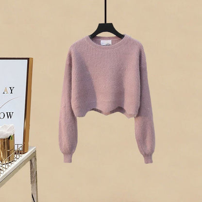Eliza Sweater + Skirt Suit