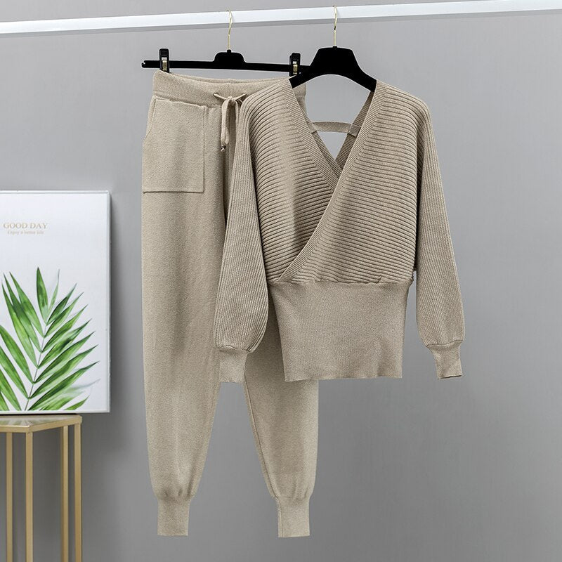 Nellie Sweater + Pants Suit