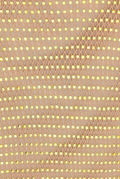 Siayh Gold One-shoulder Sequinned Maxi Dress