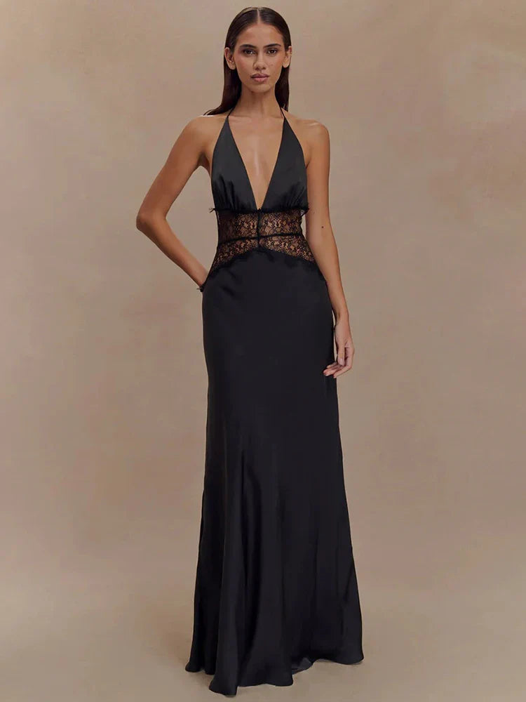 Backless Maxi Dress