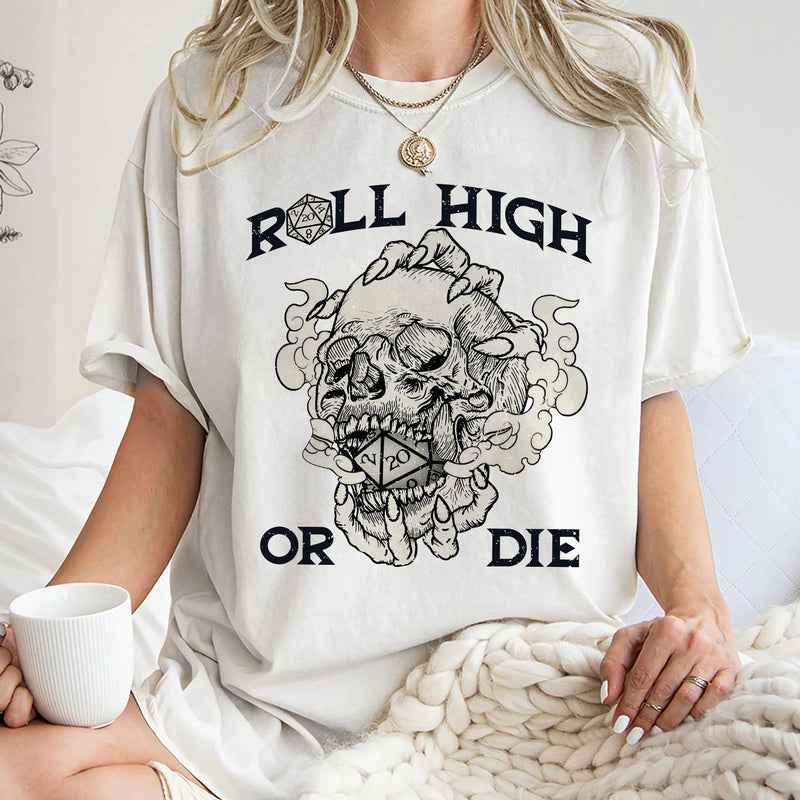 Graphic Cotton Round T-shirt