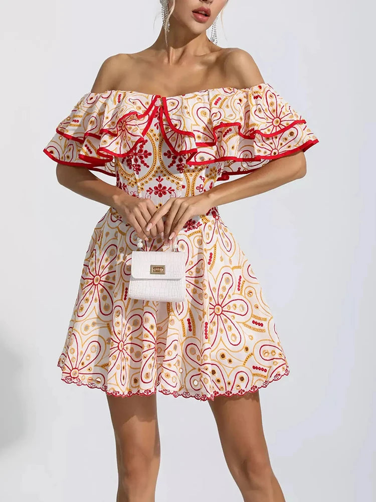 Scarlet Mini Dress