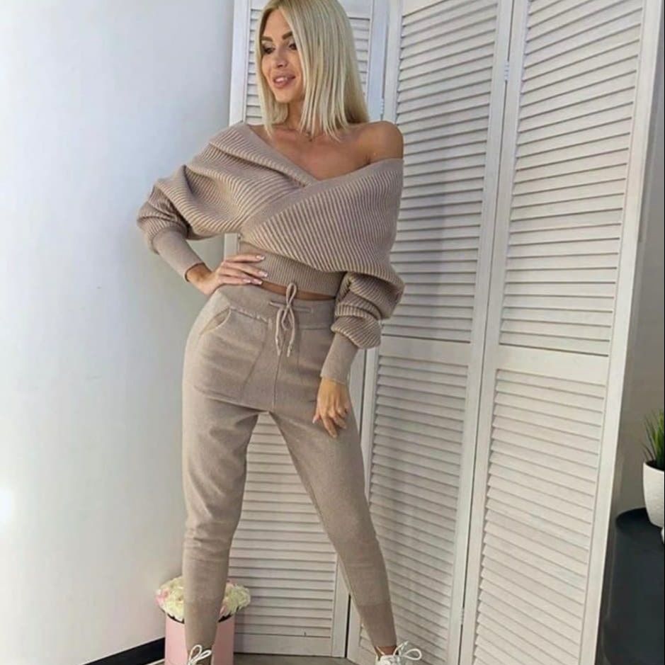 Nellie Sweater + Pants Suit