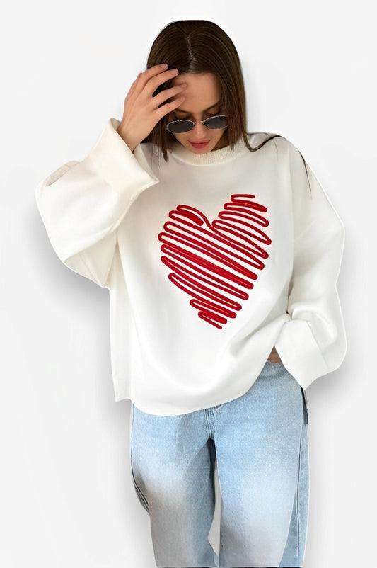 Temperament Love Sweater