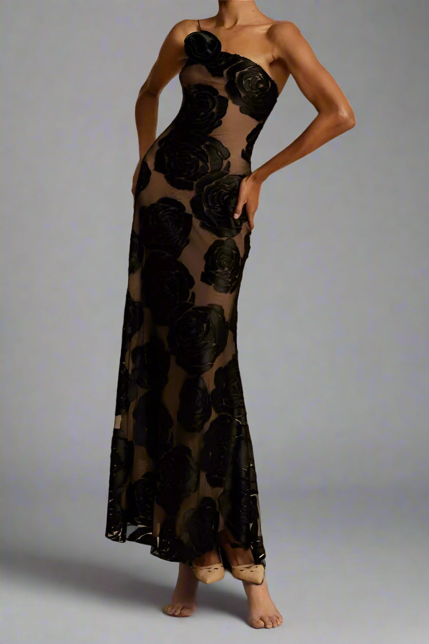 Selena One-shoulder Maxi Dress