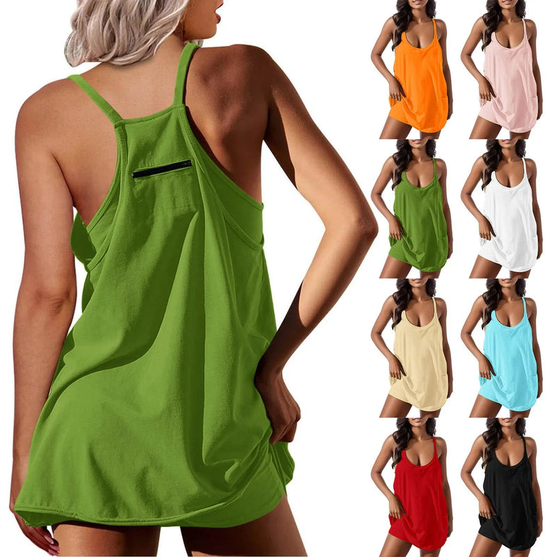 Sleeveless Summer Mini Dress