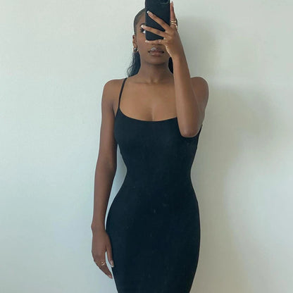 Bodycon Maxi Sleeveless Backless Party Club Sun Birthday Midi Dresses