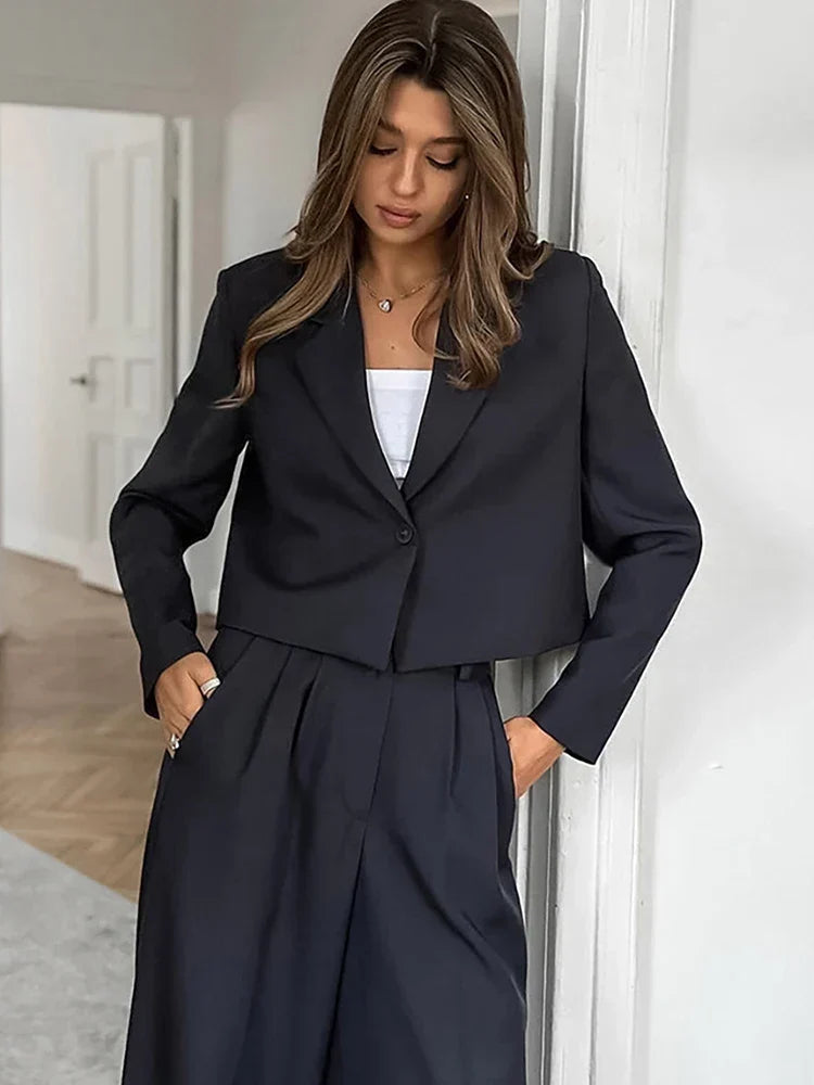 Samira - Winter Office Pant Set