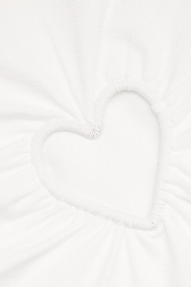 Shalita Heart Mini Dress - White