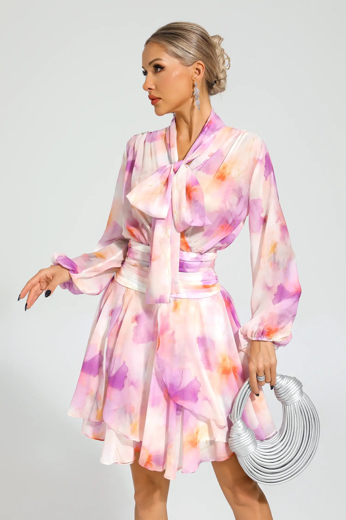 Sid Pink Mini Dress