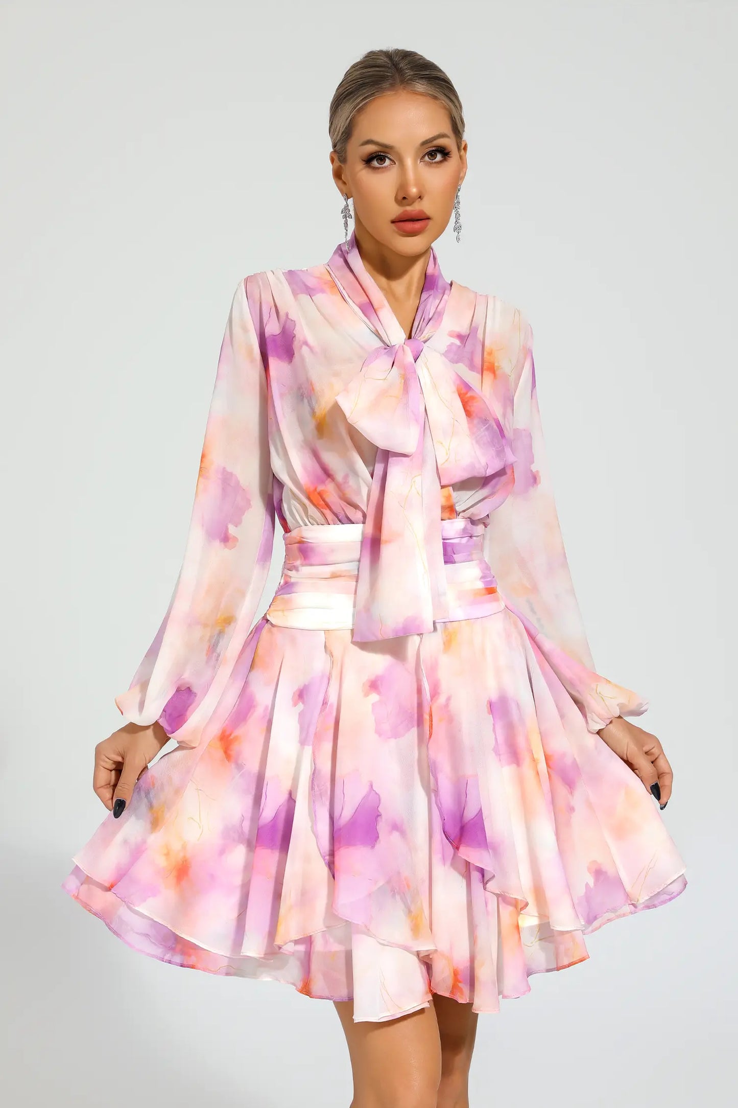 Sid Pink Mini Dress