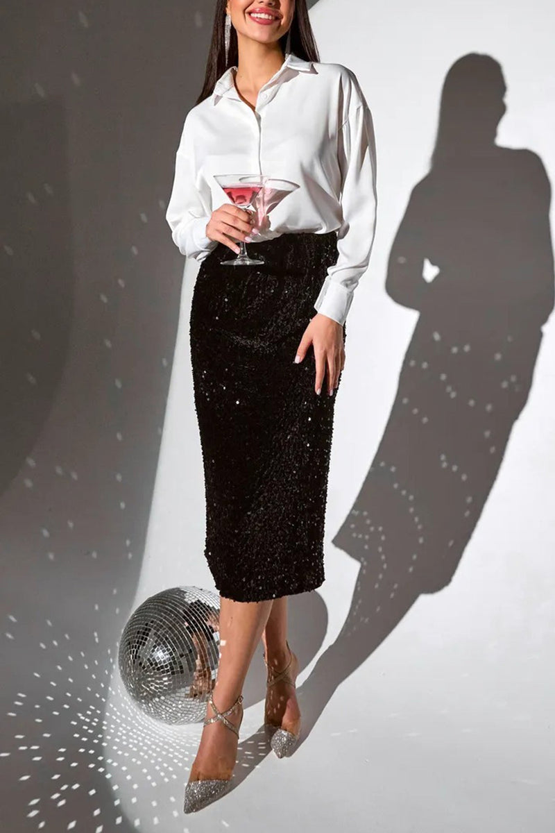 Color Slim Fit Blouse