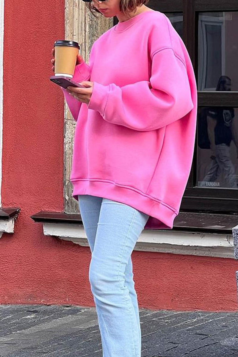 Crew Neck Oversize Sweatshirt