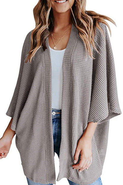 Half Sleeve Wrap Cardigan