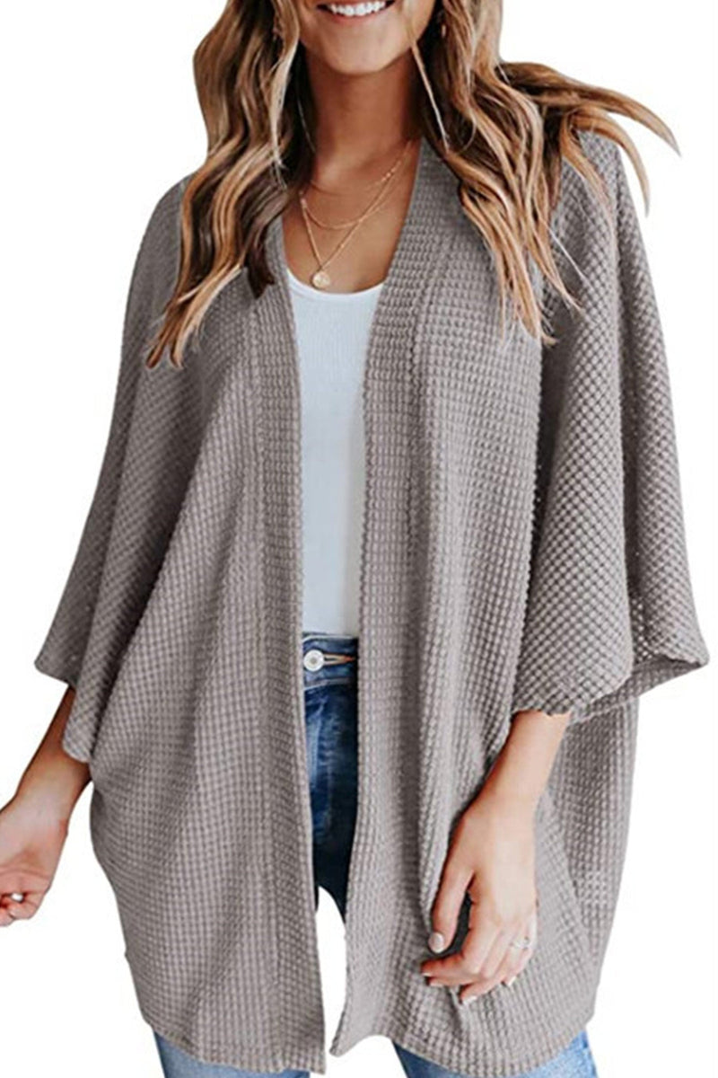 Half Sleeve Wrap Cardigan