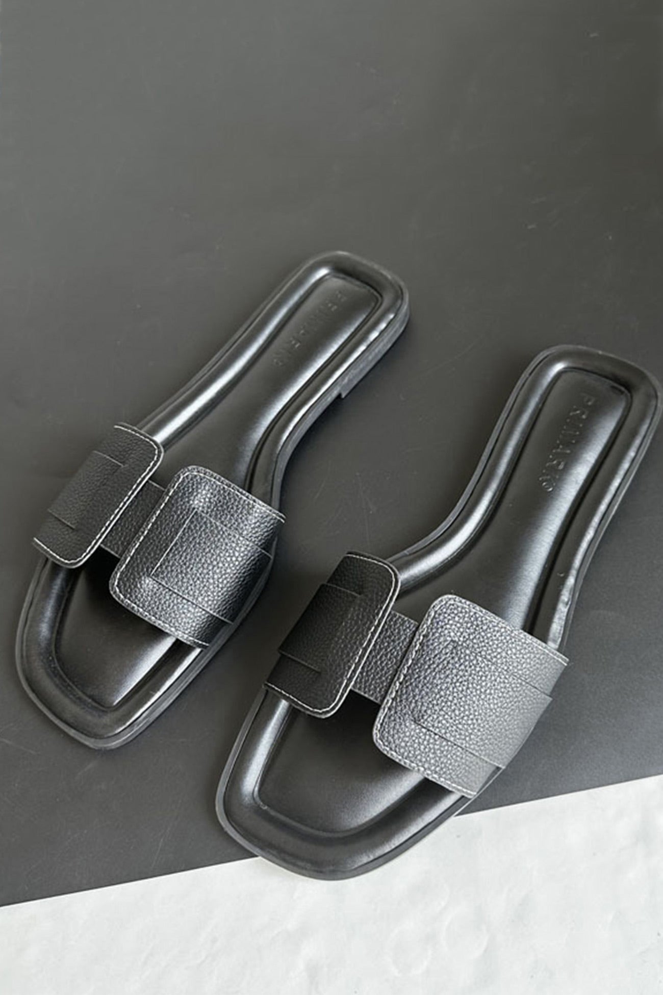 Pu Flat Sandals