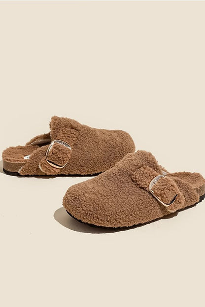 Plush Slip-on Flats