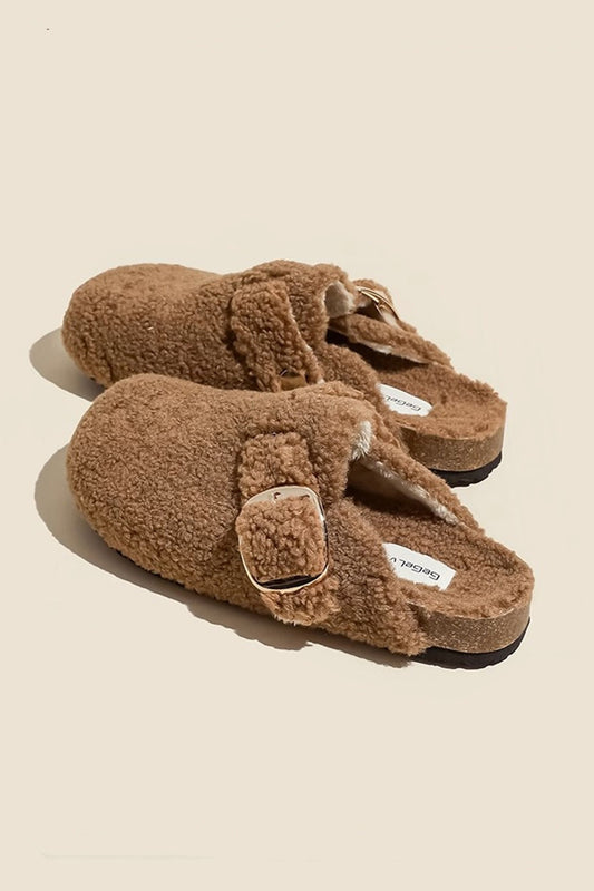 Plush Slip-on Flats