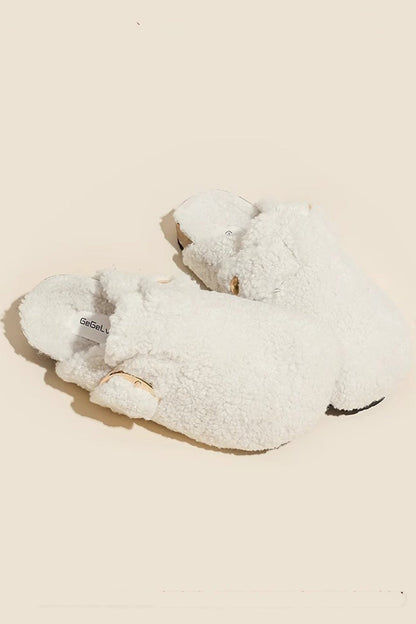 Plush Slip-on Flats