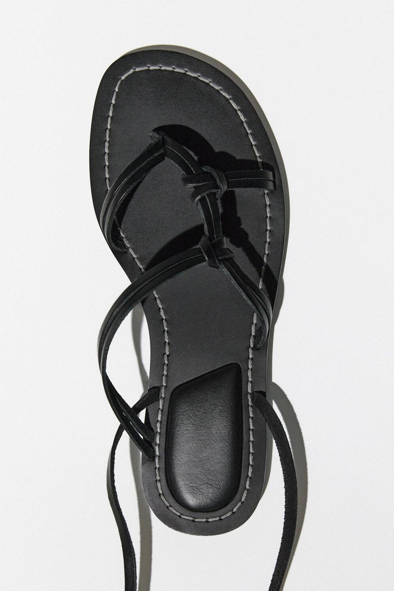 Strappy Flat Roman Sandals
