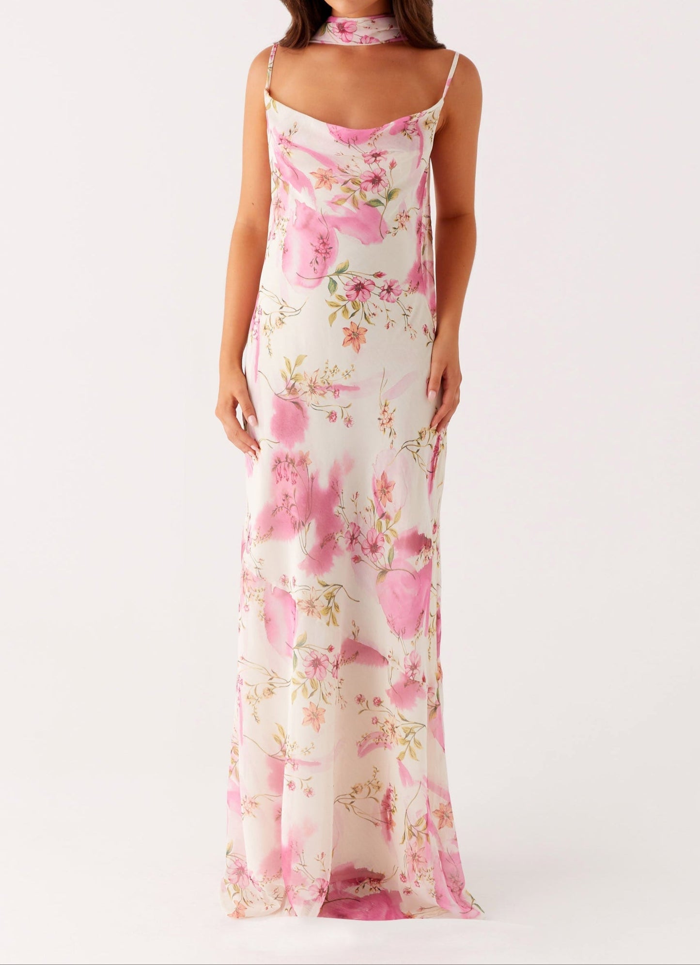 Orsola Maxi Dress - Ivory Print