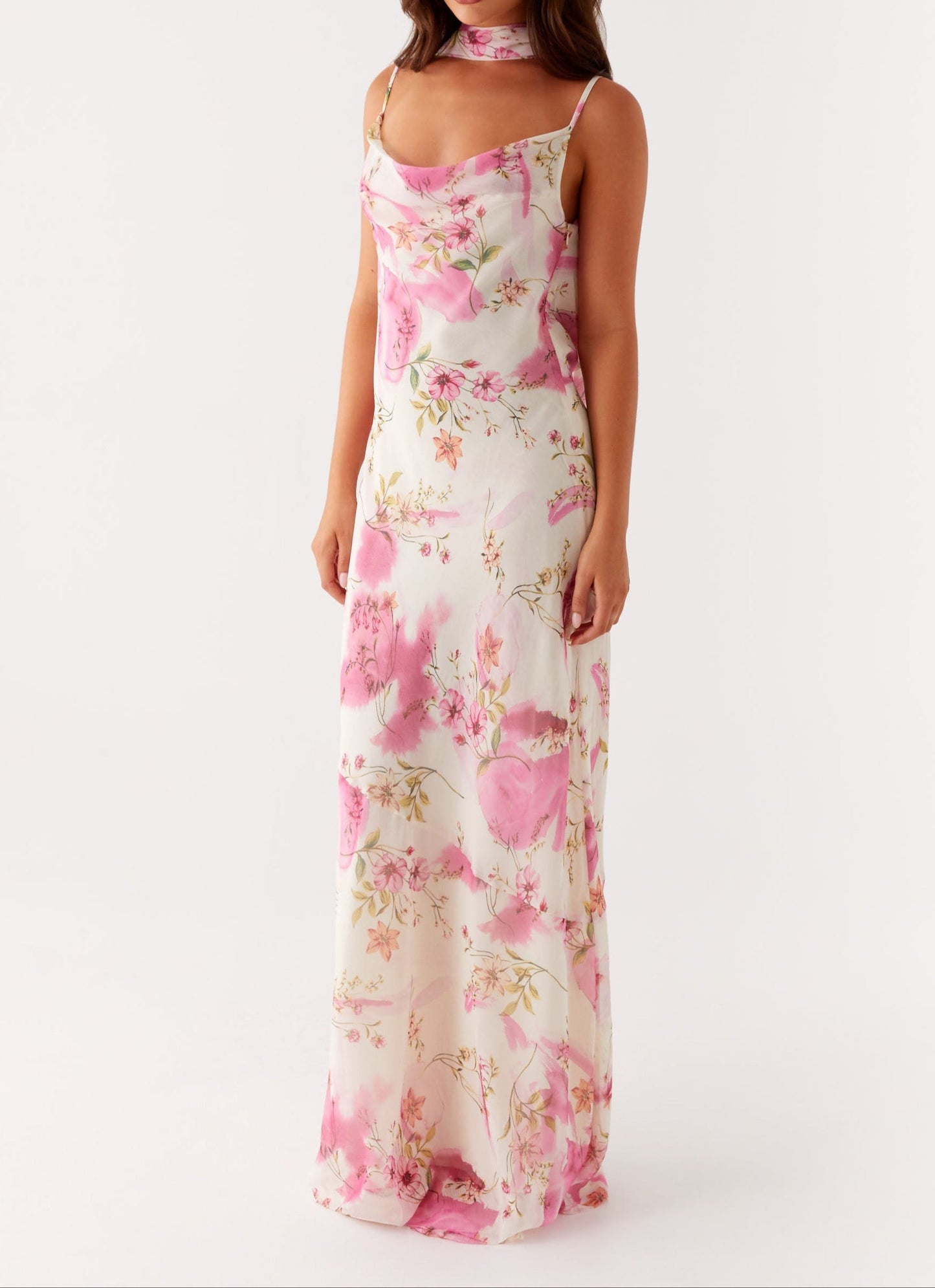 Orsola Maxi Dress - Ivory Print