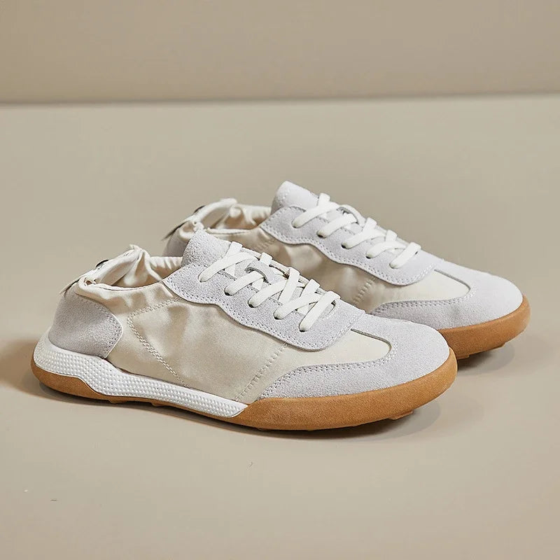 Spring Autumn New Running Sneakers Flat Breathable Student Female Walking Shoes Light Weight Trainers