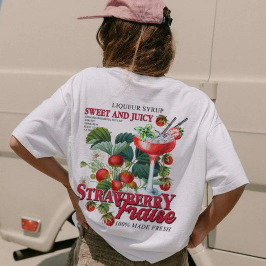 Strawberry Retro T-shirt