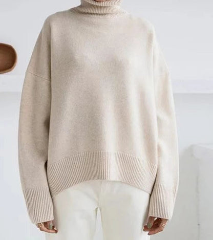 Thickened Knitwear Loose Turtleneck Warm Pullover Sweater