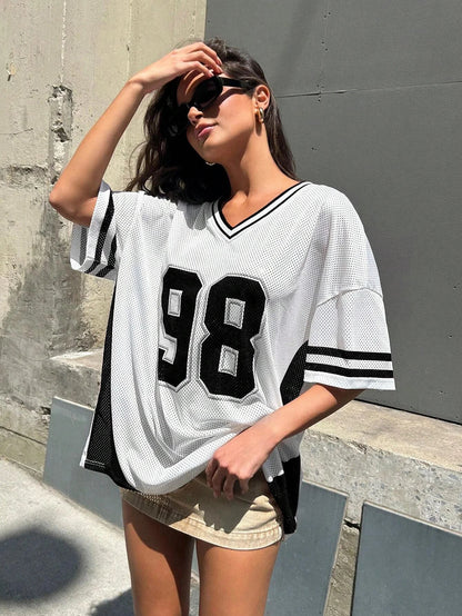 Soccer Loose Sportswear T-shirt