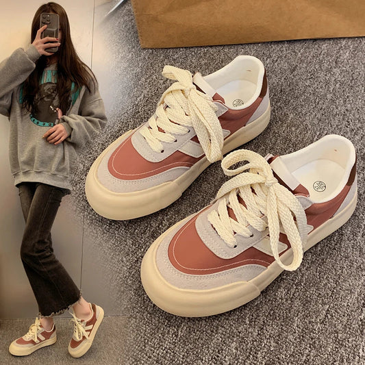 Summer Stylish Jogging Skate Sneakers Tennis Low Top Walking Flats Comfortable Skate Non Slip Shoes