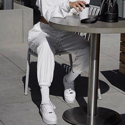 Stylish Officewear Loose Fit Sweatpants