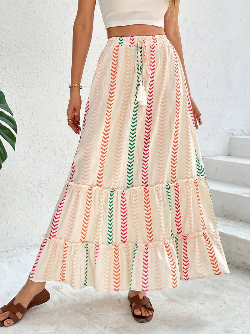 Sutton High Waisted Maxi Skirt