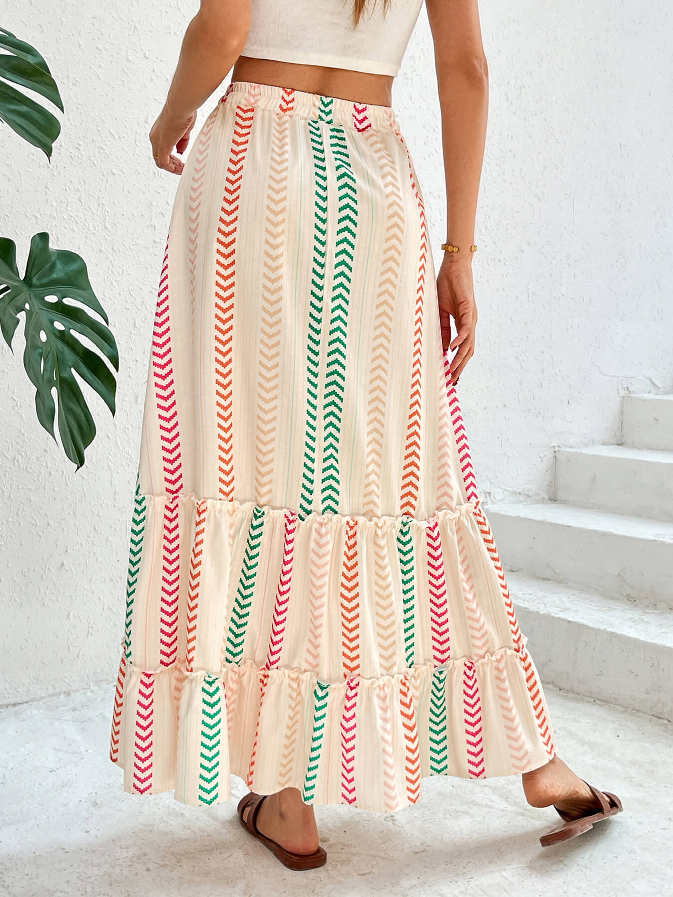 Sutton High Waisted Maxi Skirt