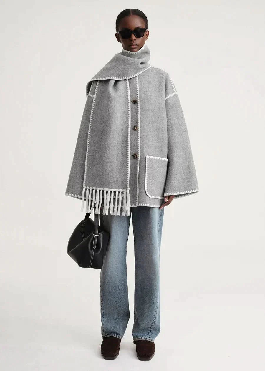 Jessy Scarf Coat