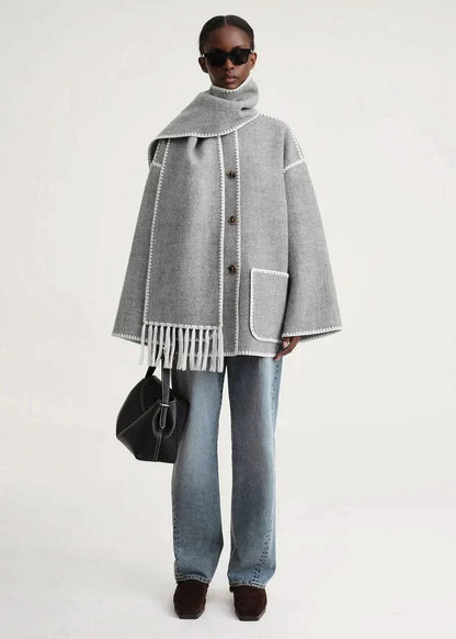 Jessy Scarf Coat