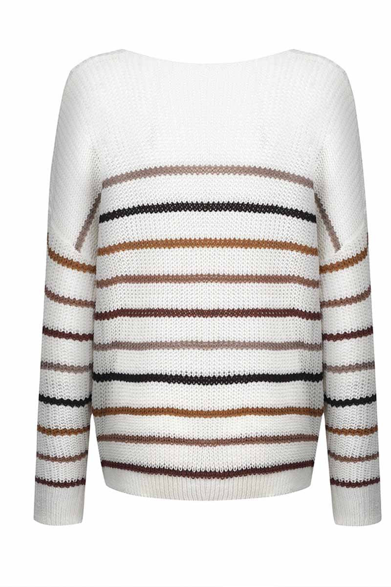 Loose Striped Sweater
