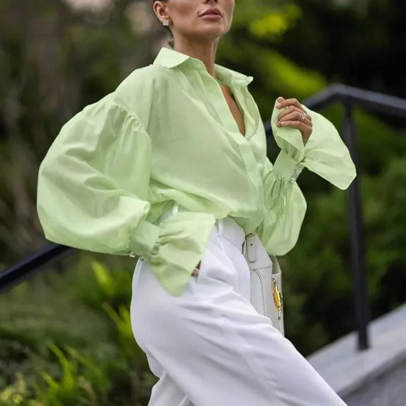 Spring Office Blouse