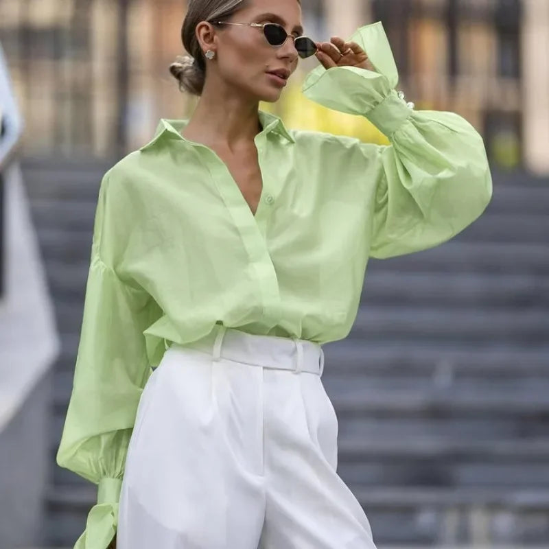 Spring Office Blouse