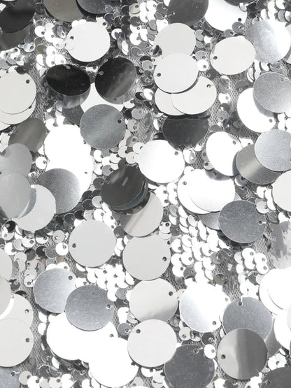 Sequin Skirt Silver/black Perfect Holiday Party Skirt