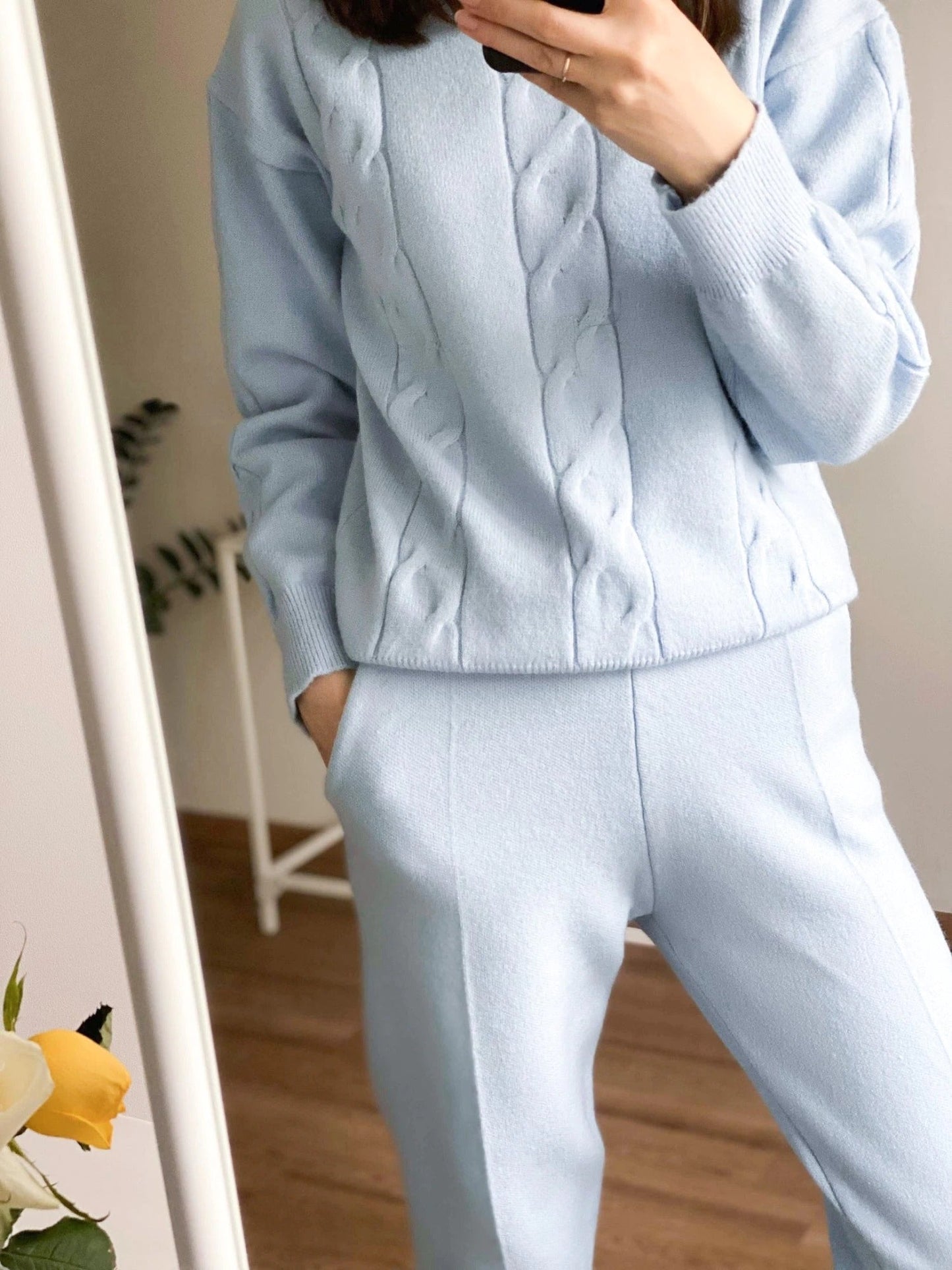 Brooklyn Sweater + Pants Suit