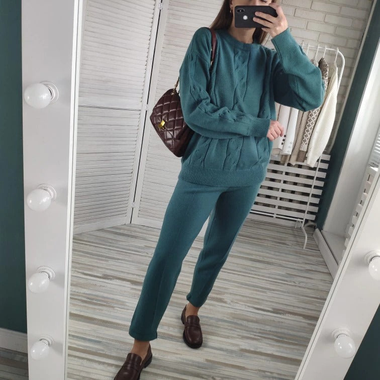 Brooklyn Sweater + Pants Suit