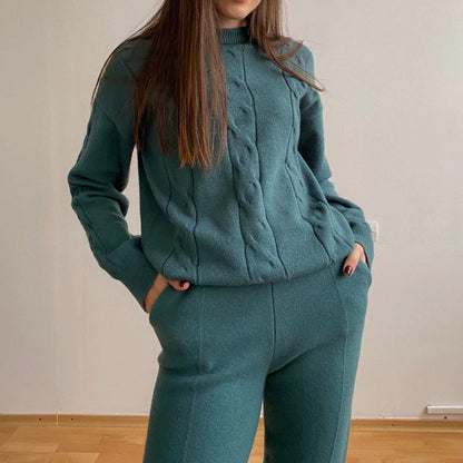 Brooklyn Sweater + Pants Suit