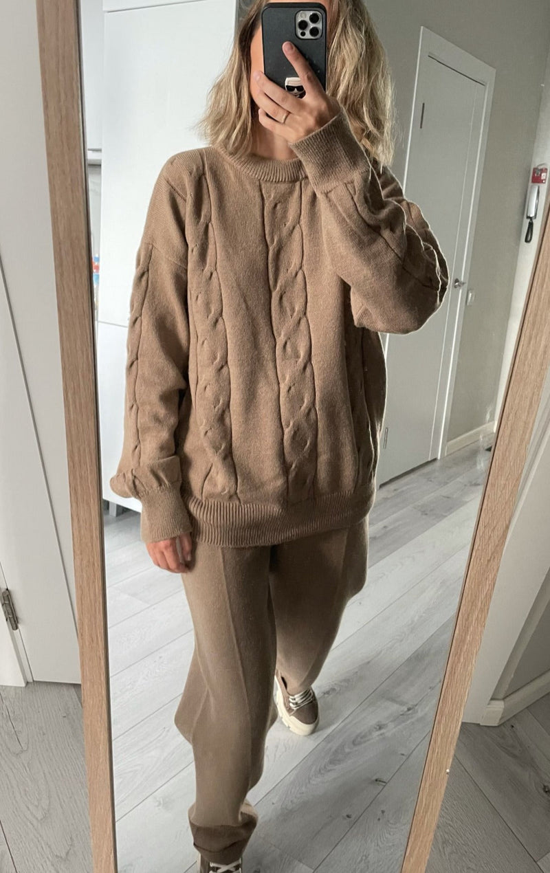 Brooklyn Sweater + Pants Suit