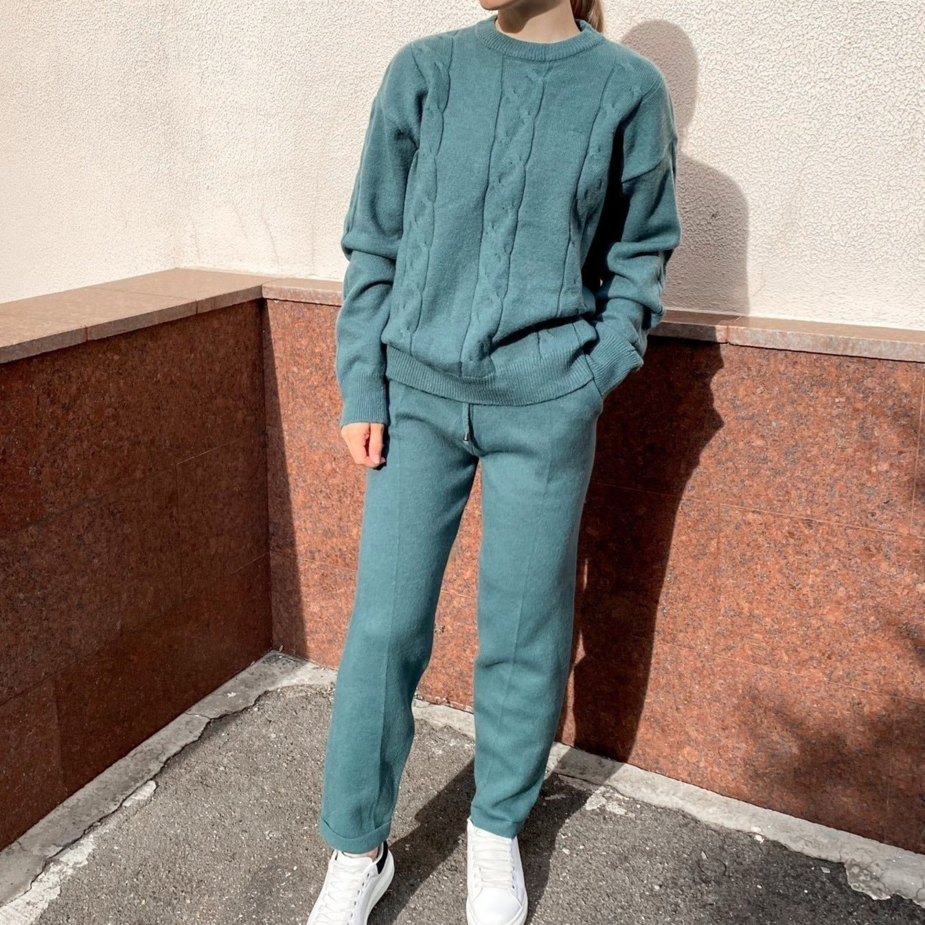 Brooklyn Sweater + Pants Suit